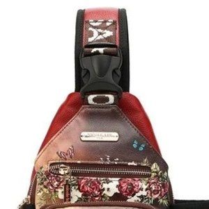 Sling Backpack with bottle holder